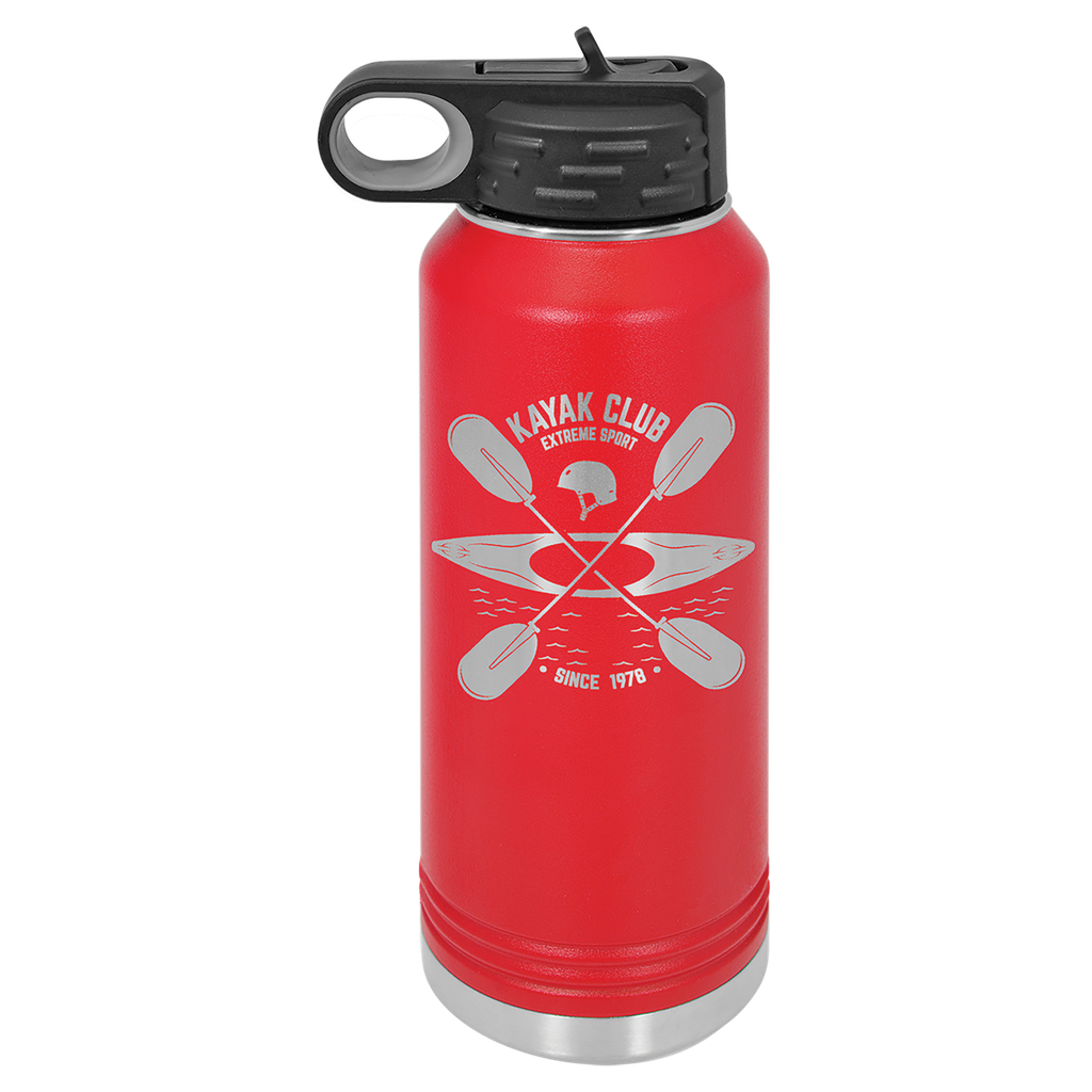 32 oz. Red Polar Camel Water Bottle