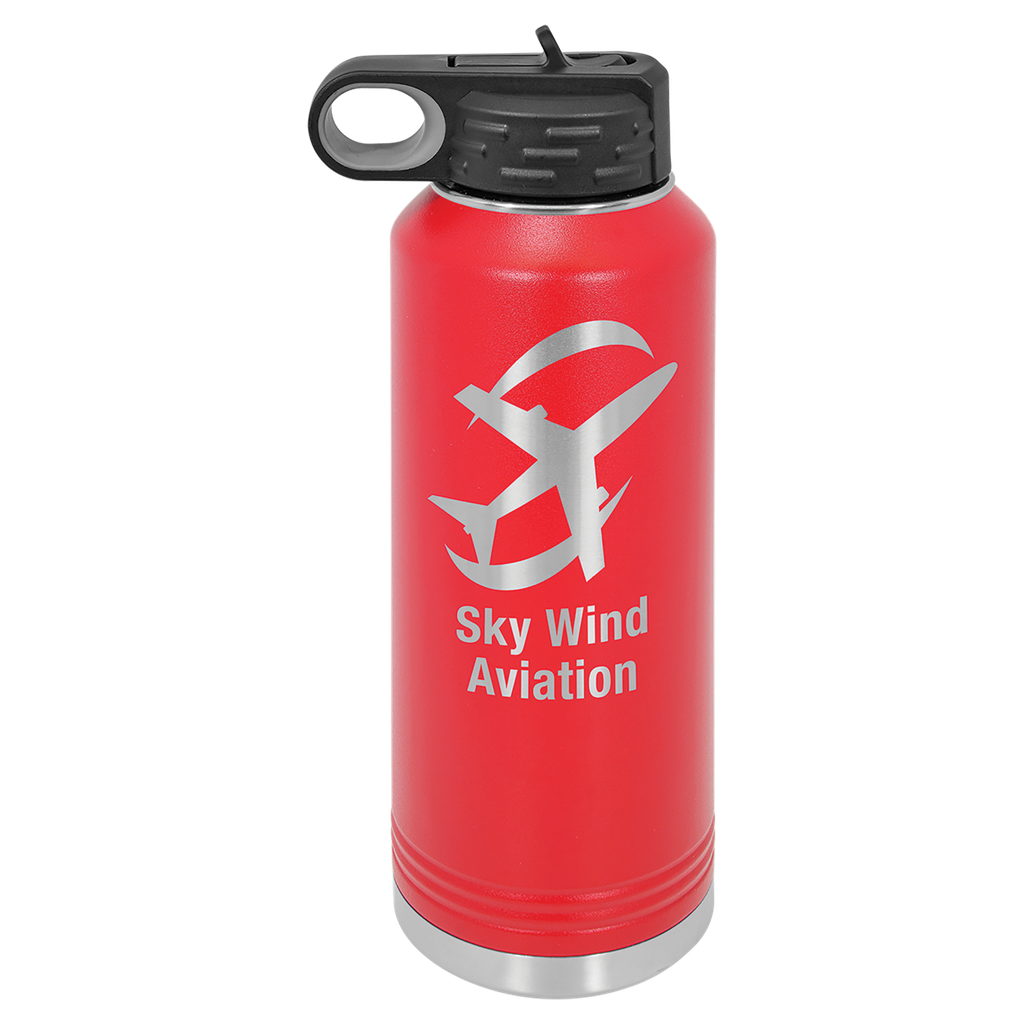 40 oz. Red Polar Camel Water Bottle