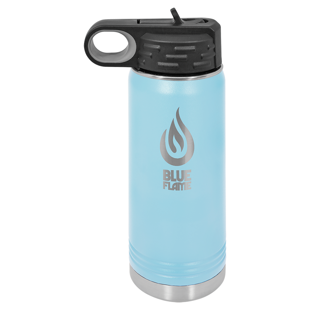 20 oz. Light Blue Polar Camel Water Bottle