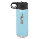 20 oz. Light Blue Polar Camel Water Bottle