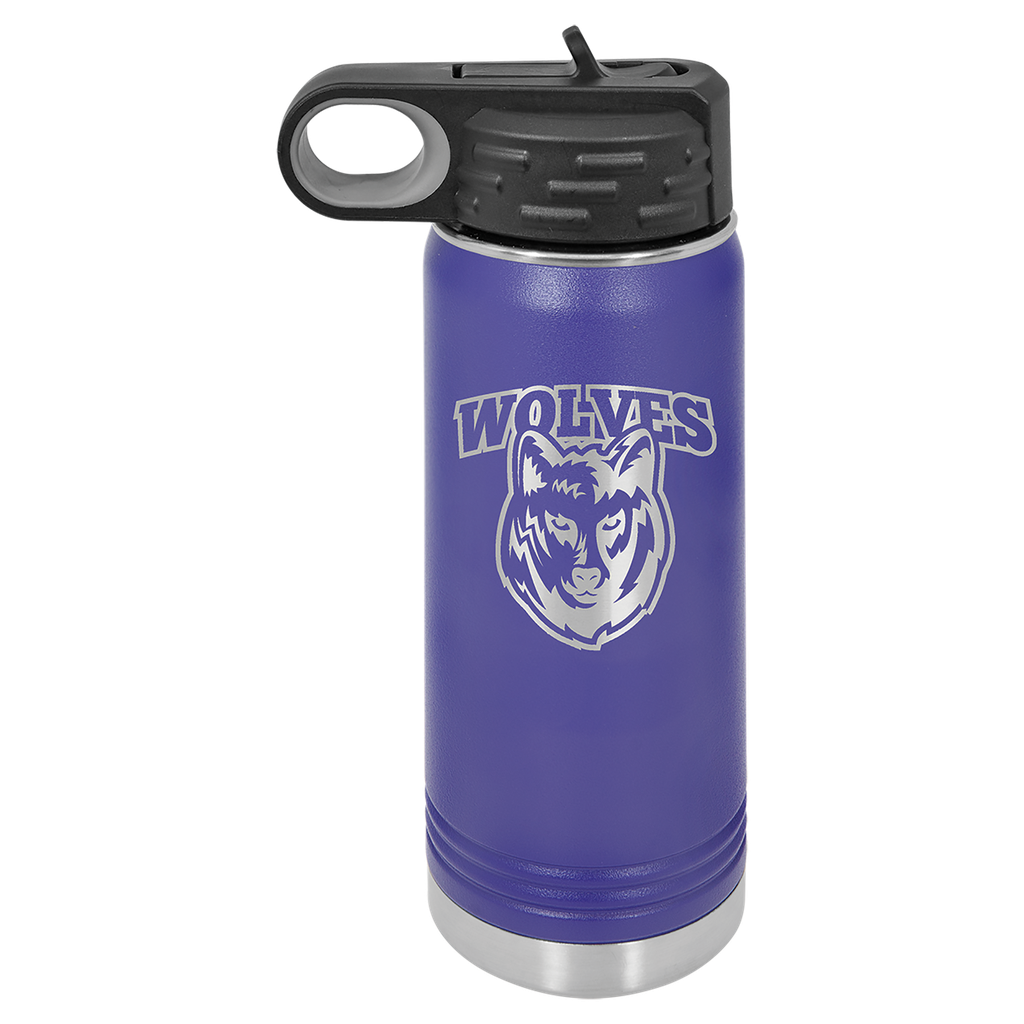 20 oz. Purple Polar Camel Water Bottle