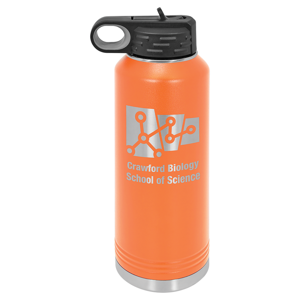 40 oz. Orange Polar Camel Water Bottle