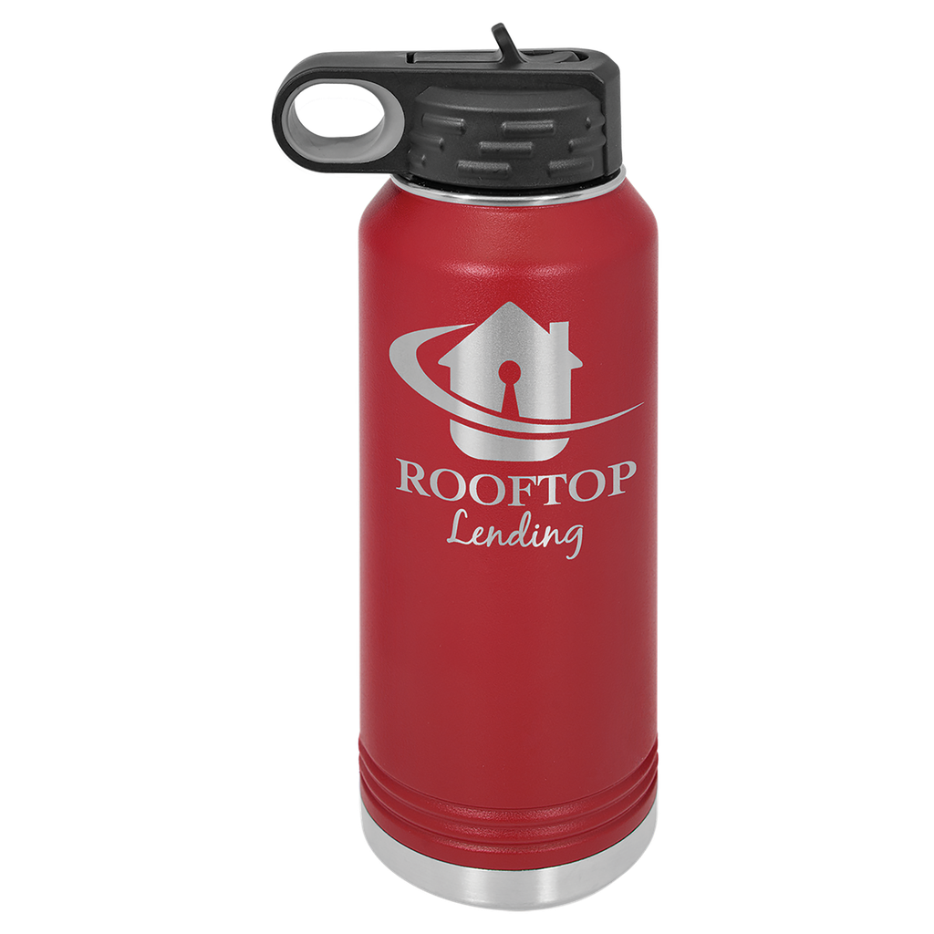 32 oz. Maroon Polar Camel Water Bottle