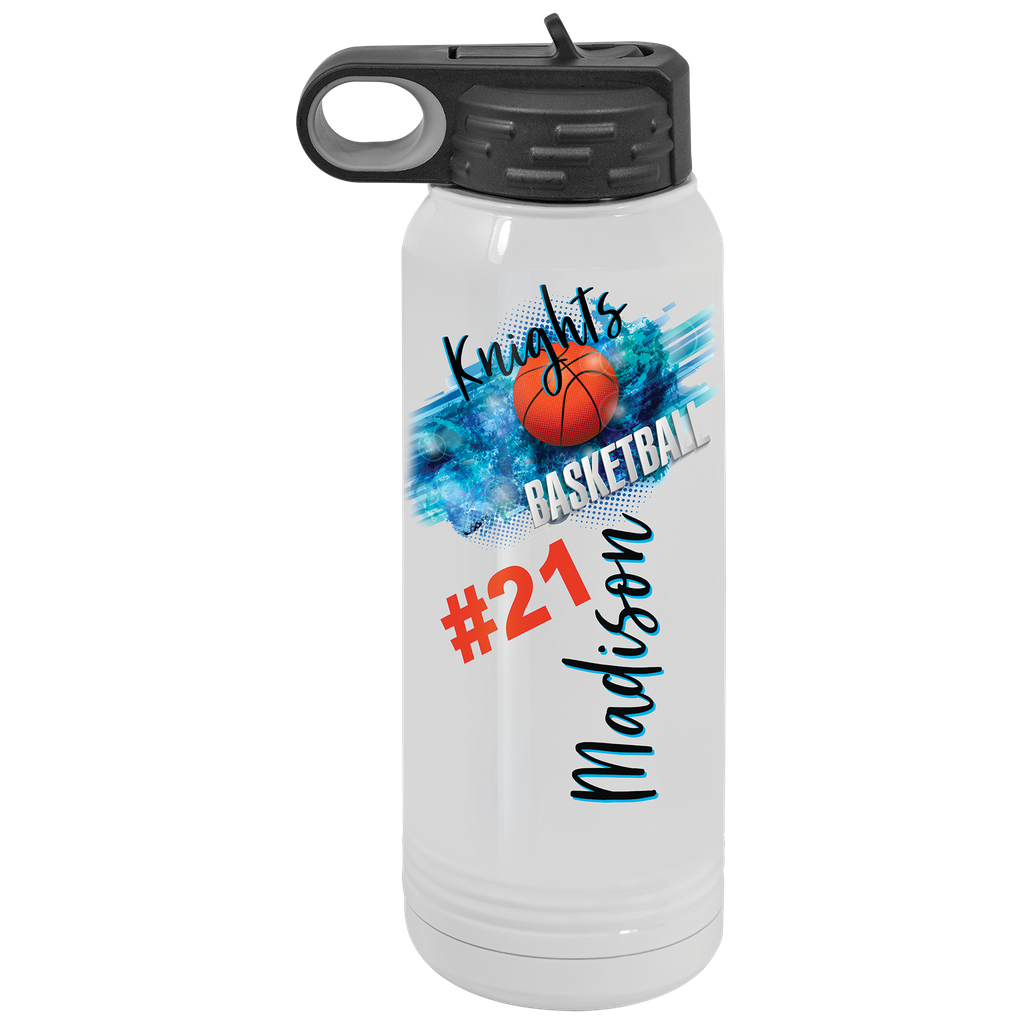 30 oz. White Sublimatable Polar Camel Water Bottle
