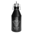 Polar Camel 64 oz. Black Vacuum Insulated Growler with Swing-Top Lid