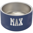 Polar Camel 18 oz. Navy Blue Pet Bowl