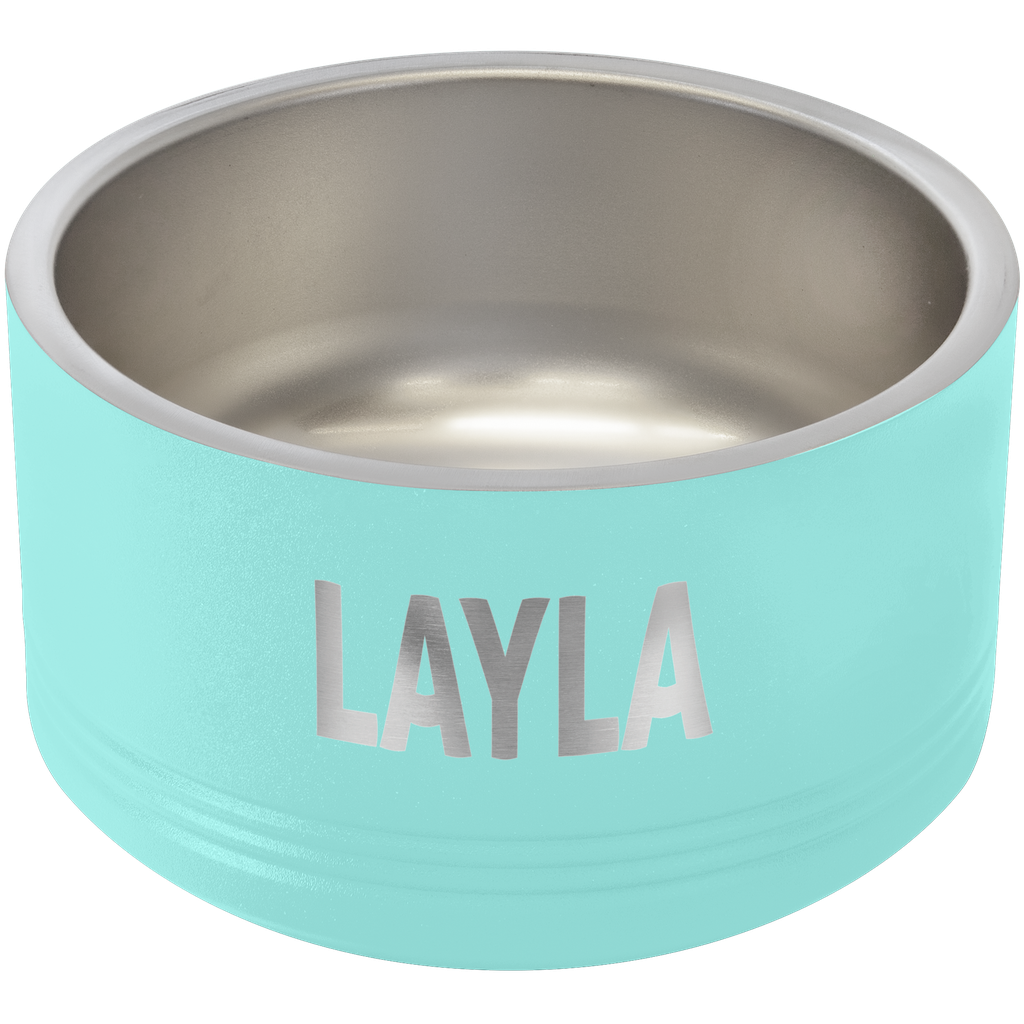 Polar Camel 18 oz. Teal Pet Bowl