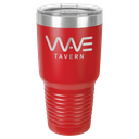 Polar Camel 30 oz. Red Ringneck Vacuum Insulated Tumbler w/Clear Lid
