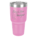 Polar Camel 30 oz. Light Purple Ringneck Vacuum Insulated Tumbler w/Clear Lid