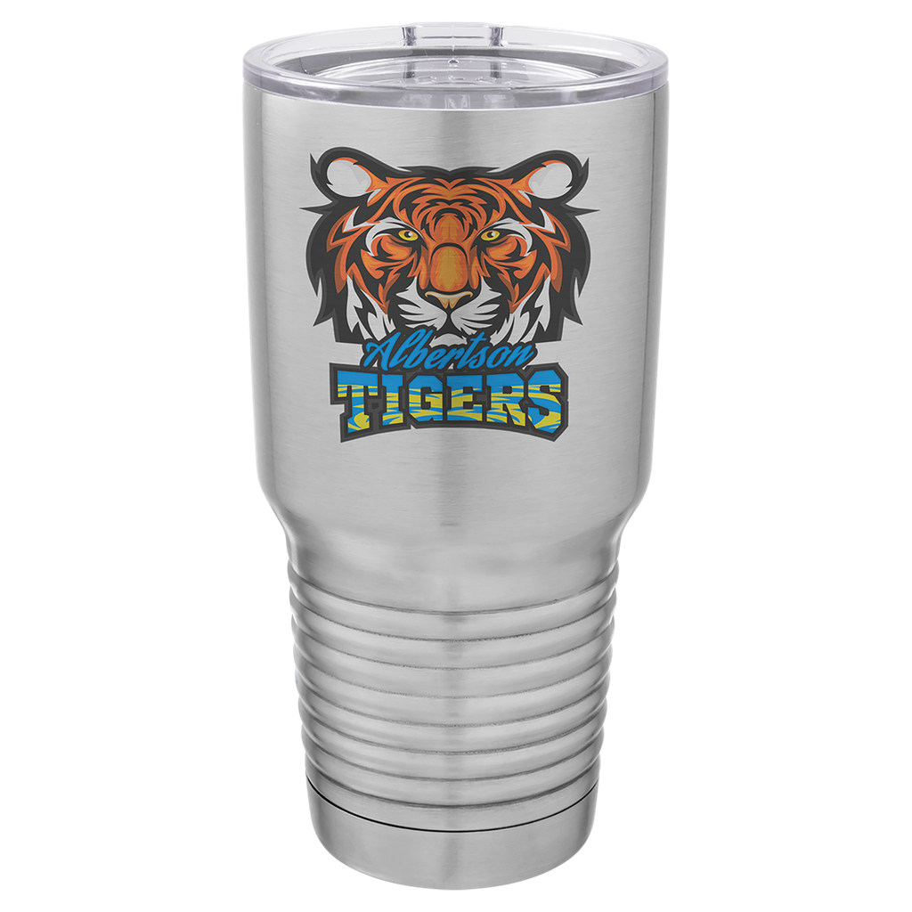 Sublimatable Polar Camel 30 oz. Stainless Steel Vacuum Insulated Tumbler w/Lid