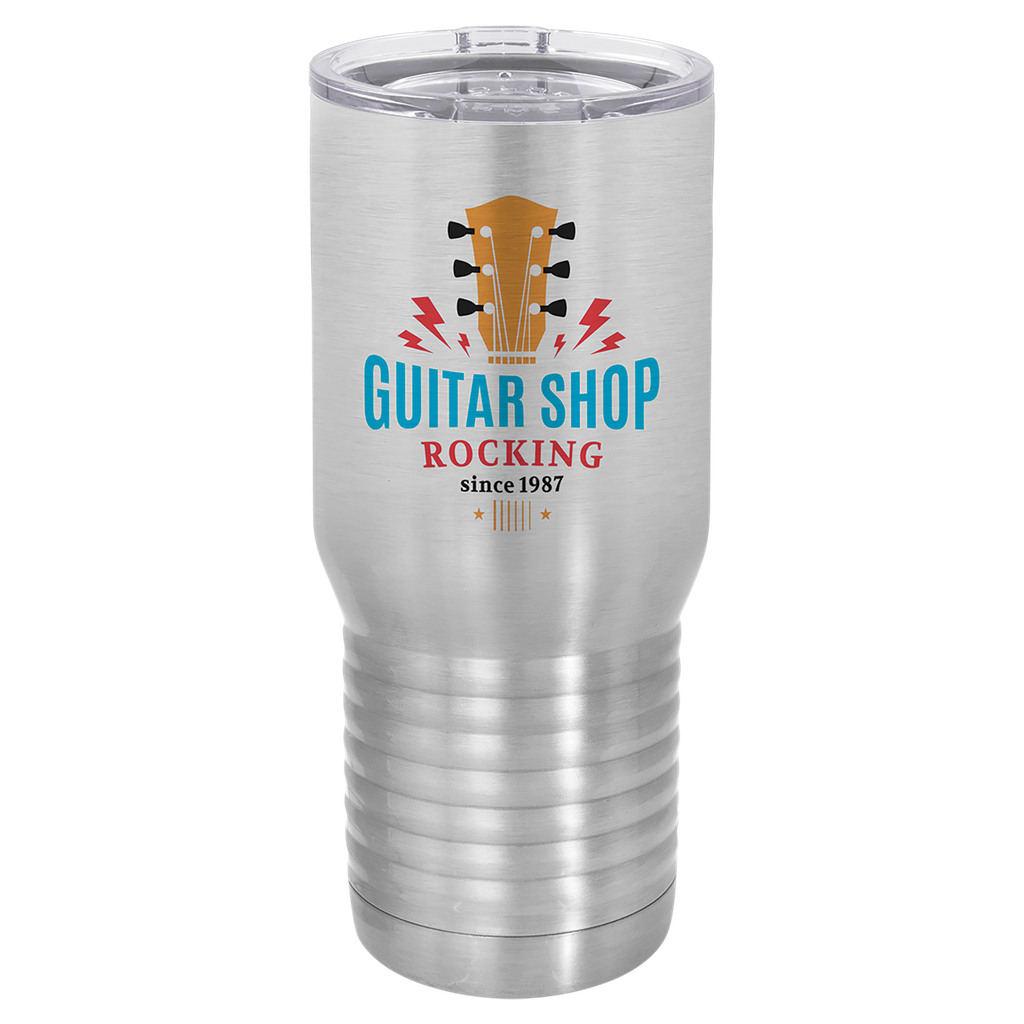 Sublimatable Polar Camel 20 oz. Tall Stainless Steel Vacuum Insulated Tumbler