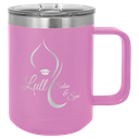 Polar Camel 15 oz. Light Purple Vacuum Insulated Mug with Slider Lid