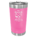 Pink 16 oz. Polar Camel Pint with Slider Lid