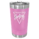 Light Purple 16 oz. Polar Camel Pint with Slider Lid