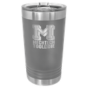 Dark Gray 16 oz. Polar Camel Pint with Slider Lid