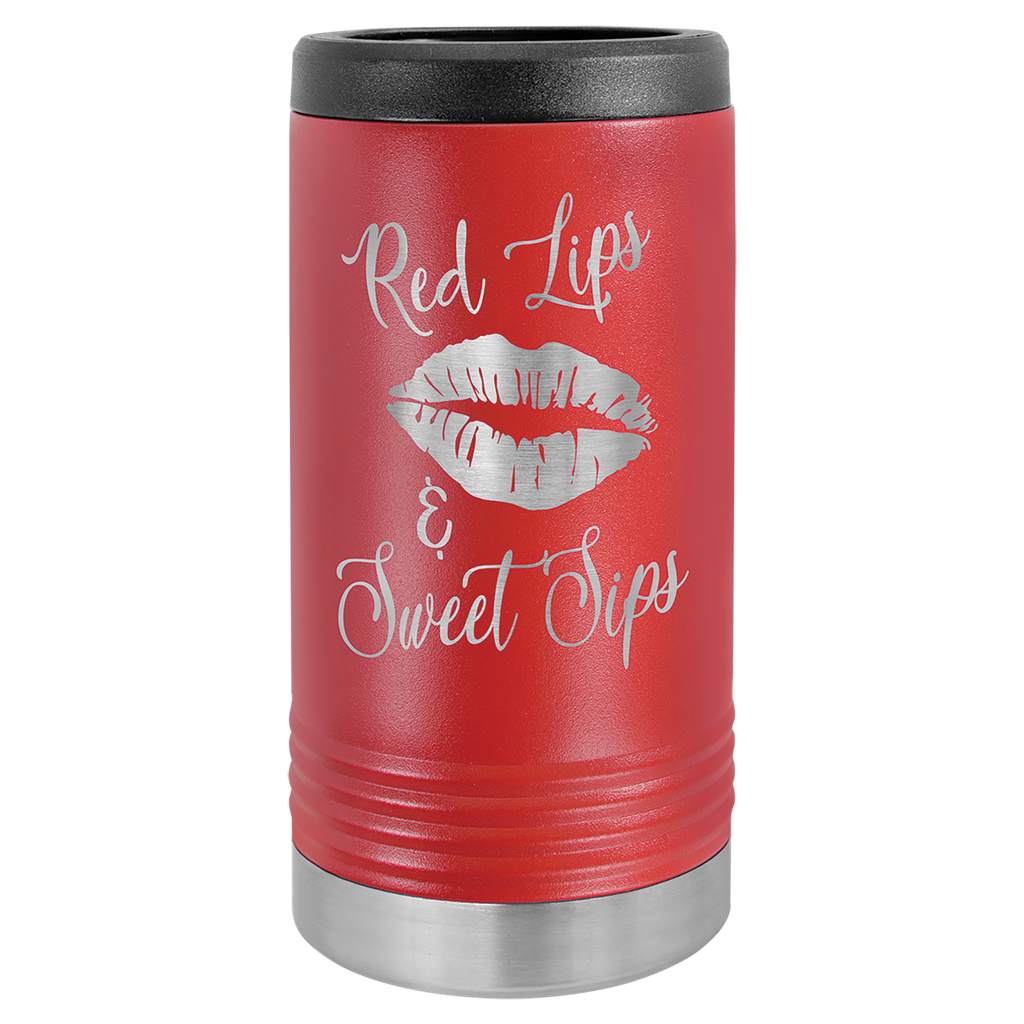 Polar Camel Red Slim Beverage Holder