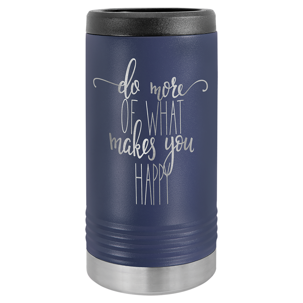 Polar Camel Navy Blue Slim Beverage Holder