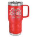 Polar Camel 20 oz. Red Vacuum Insulated Travel Mug with Slider Lid