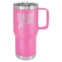 Polar Camel 20 oz. Pink Vacuum Insulated Travel Mug with Slider Lid