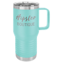 Polar Camel 20 oz. Teal Vacuum Insulated Travel Mug with Slider Lid