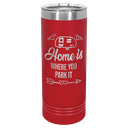 Polar Camel 22 oz. Red Skinny Tumbler with Slider Lid