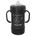 Polar Camel 10 oz. Black Sippy Cup