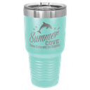 Polar Camel 30 oz. Teal Ringneck Insulated Tumbler w/Slider Lid