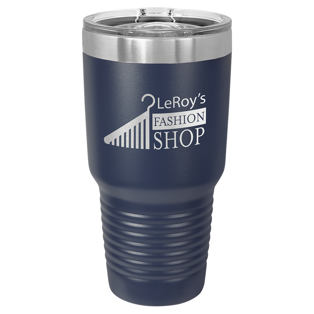 Polar Camel 30 oz. Navy Blue Ringneck Insulated Tumbler w/Slider Lid