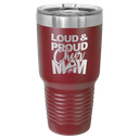 Polar Camel 30 oz. Maroon Ringneck Insulated Tumbler w/Slider Lid