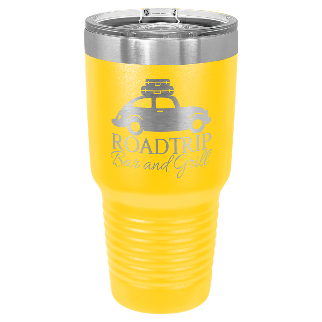 Polar Camel 30 oz. Yellow Ringneck Insulated Tumbler w/Slider Lid