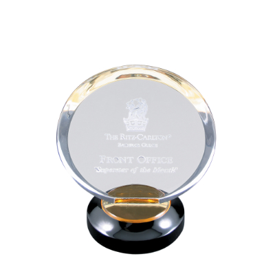 [HAL101G] 7" Gold Halo Acrylic