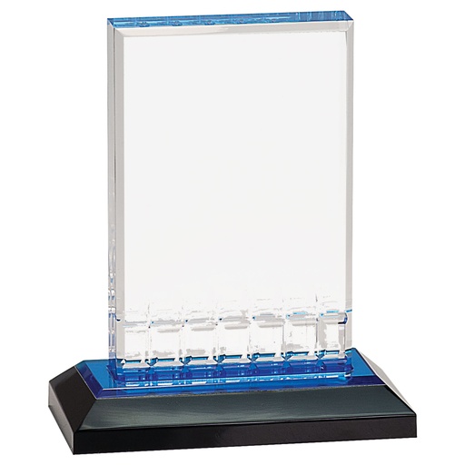 [IMP501BU] 5" x 6" Blue Mirage Impress Acrylic