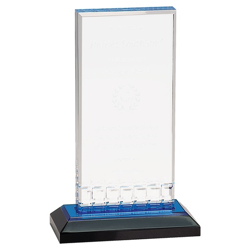 [IMP503BU] 5" x 8" Blue Mirage Impress Acrylic