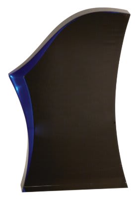 [LSU8BKB] 8" Black/Blue Luminary Surge Acrylic