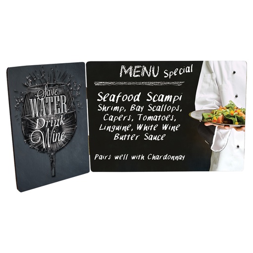 [CLX5863] 3.5" x 5" & 5" x 7" ChromaLuxe Duo-Panel Photo Panels with Hinges