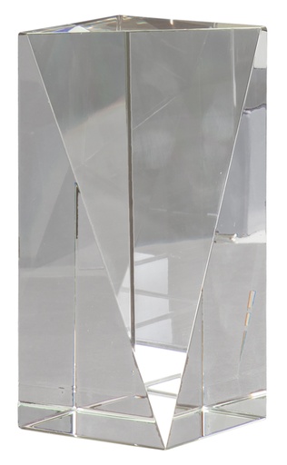 [CRY3502L] 7" Crystal Triangle Front Pillar