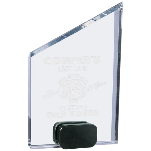 [CRY7008S] 7" Crystal Peak with Black Crystal Base