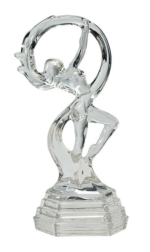[CRY19] 10 3/4" Glass Cheer/Dancer