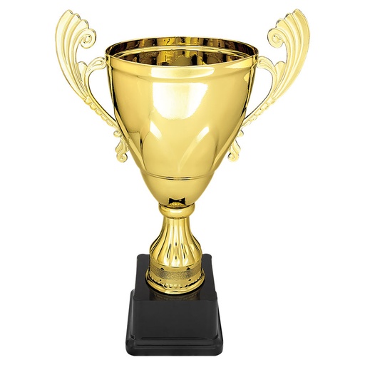 [CMC711G] 11" Gold Completed Metal Cup on Plastic Base