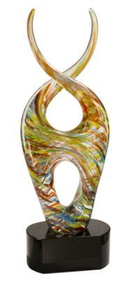 [AGS22] 14" Color Twist Art Glass