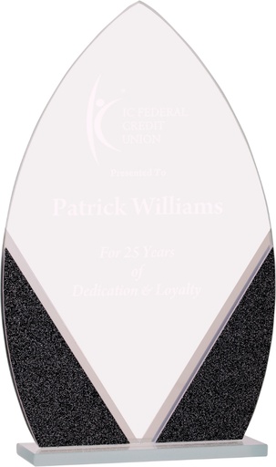 [DGS42] 8 1/4" Oval Designer Glass Award