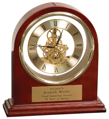[GP01] 7 3/4" x 9" Grand Piano Arch Clock