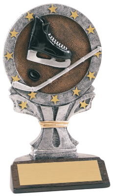 [R657] 6 1/4" Hockey All Star Resin