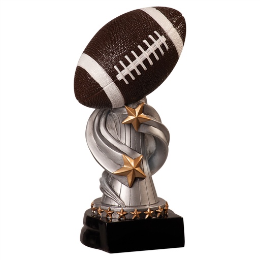 [REN303] 8 1/2" Football Encore Resin
