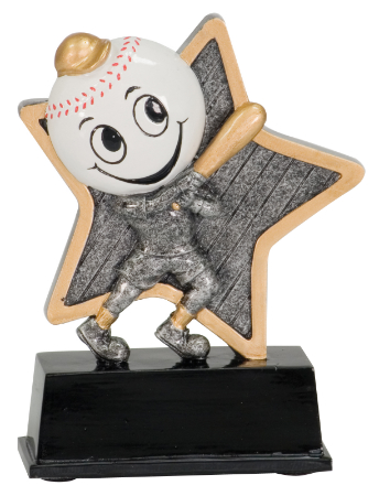 [LPR01] 5" Baseball Little Pal Resin