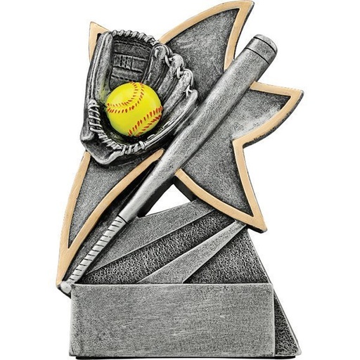 [JSR110] 5 1/2" Softball Jazz Star Resin