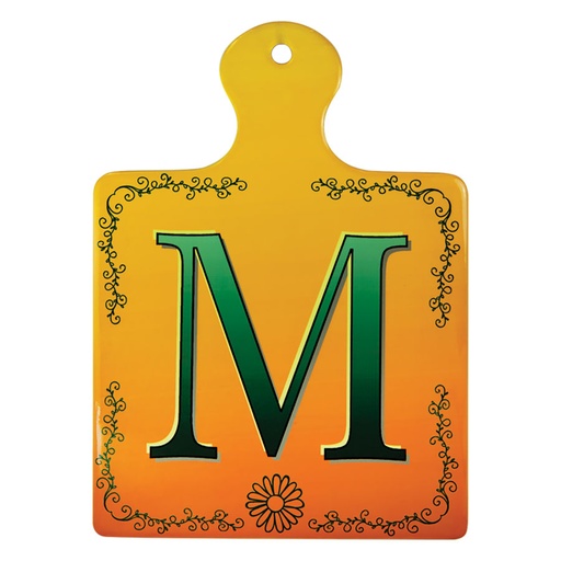 [SBL293] 6 1/2" x 9 1/4" Sublimatable Square Paddle Ceramic Trivet / Wall Decor