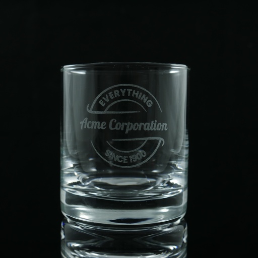 [GLS207_9oz] Acopa Straight Up 9 oz. Rocks / Old Fashioned Glass