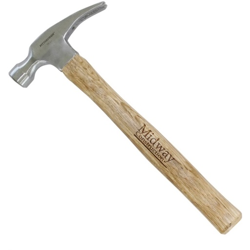 [GFT125H] 16 oz Rip Hammer - Includes engraving up to 3" wide on one side