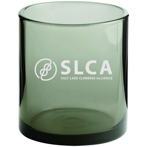 [GLS-A9502GY] Acopa Pangea 10 oz. Gray Rocks / Old Fashioned Glass